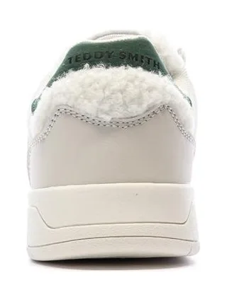 Baskets Ecru/Verte Femme Teddy Smith Sra C 3