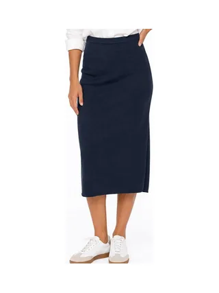 Jupe Marine Femme Vero Moda Gold Pinstripe 1