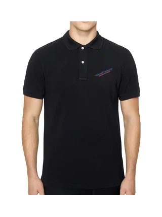 Polo Noir Homme Diesel T-smith-ind 1