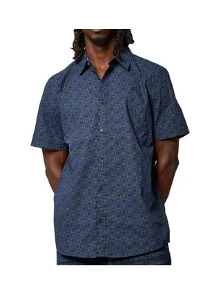 Chemise Marine à Motifs Homme Kaporal KALASH 1