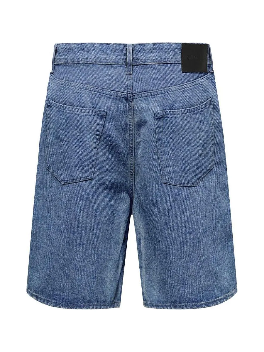 Short en jean Bleu Homme Only & Sons Onsfade 3
