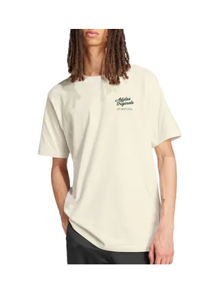 T-Shirt Écru Homme Adidas Diner 1