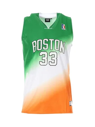 Maillot de basketball Vert/Orange Homme Sport Zone Boston 1