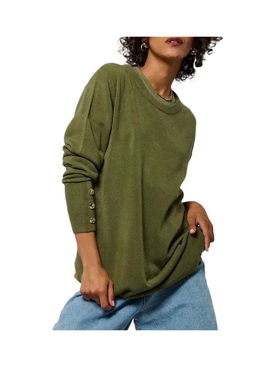 Pull Kaki Femme Kaporal MARKA 2