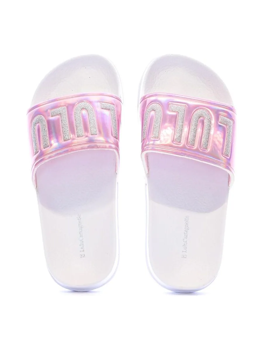 Claquettes Rose Fille Rose Lulu Castagnette Mule 4