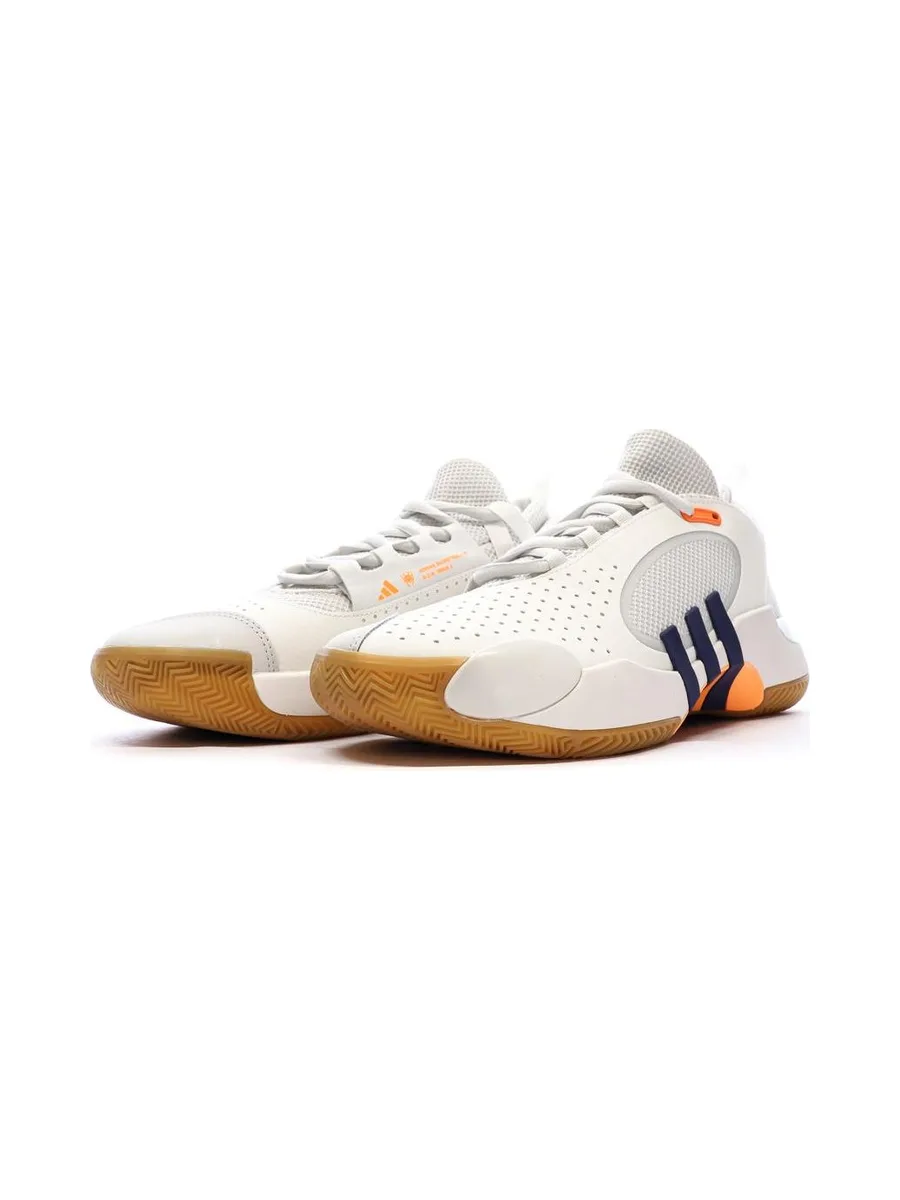 Chaussures de Basketball Blanches/Violettes Homme Adidas IE7799 7