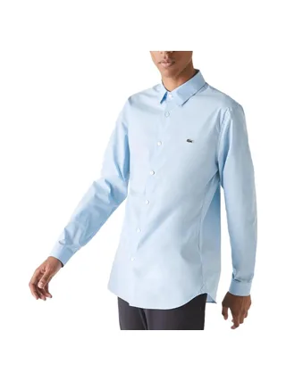 Chemise Manches Longues Bleu Homme Lacoste CH2668 1