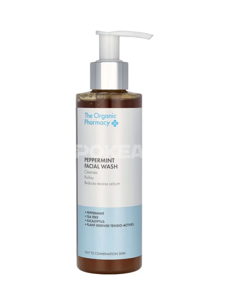 The Organic Pharmacy Peppermint Facial Wash 200ml 2