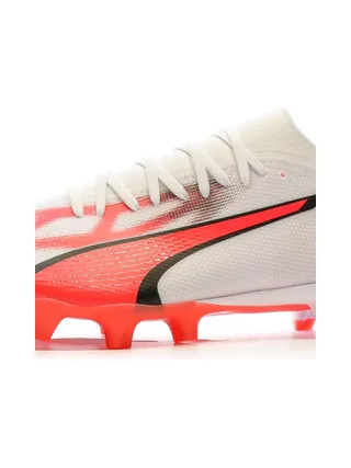 Chaussures de football Blanc/Rouge/Noir Homme Puma Ultra Match 107347-01 7
