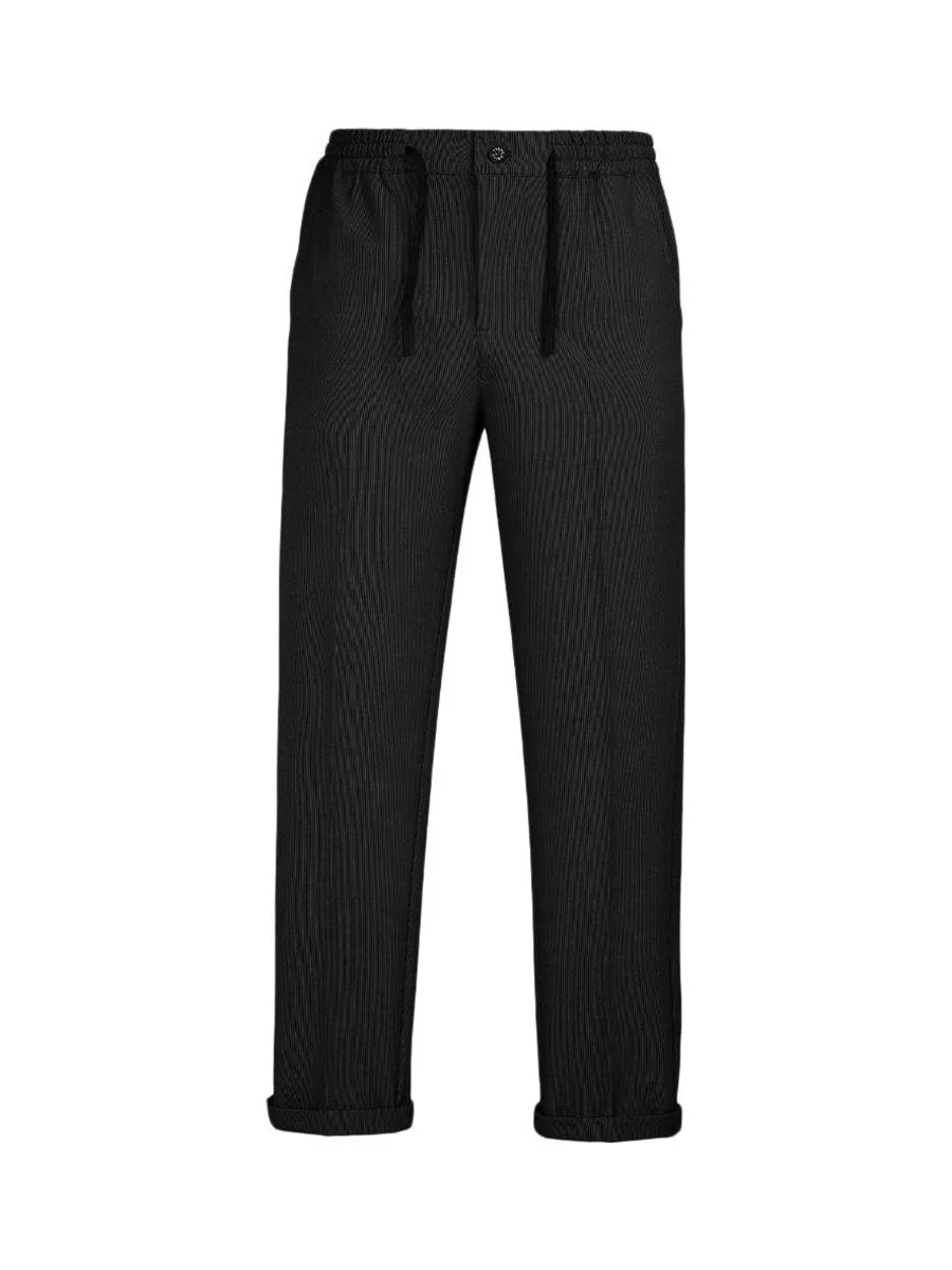 Pantalon Noir Marine Homme Teddy Smith Pywan 1