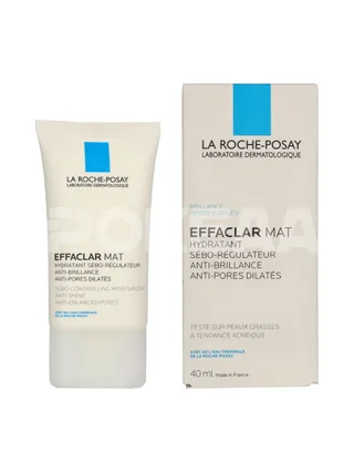 LRP Effaclar Mat Daily Moisturizer 40ml - For Oily, Sensitive Skin 1