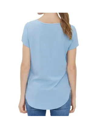T-shirt Bleu Femme Vero Moda Becca 2