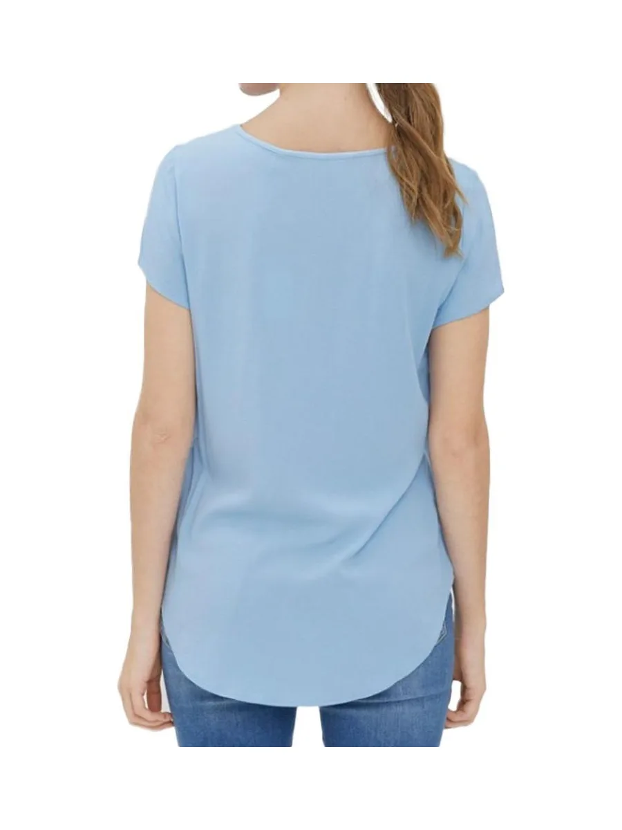 T-shirt Bleu Femme Vero Moda Becca 3
