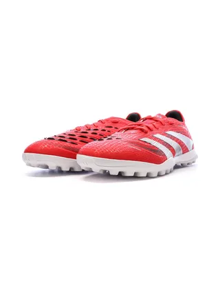 Chaussures de Foot Rouges Homme Adidas Predator Pro TF 6