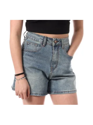 Short Bleu Femme Monday Premium Dirty 1