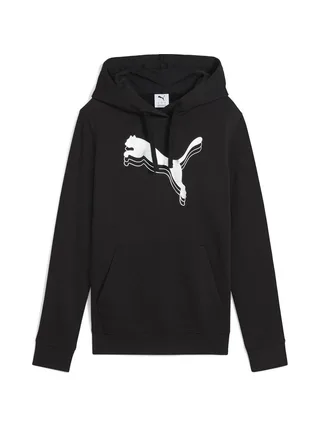 Sweat à Capuche Noir Homme Puma Metallic Hoodie 1