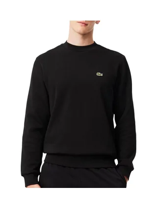 Sweat Noir Homme Lacoste SH9608 1