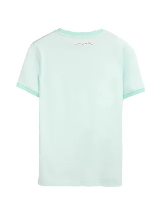 T-shirt Vert Menthe Garçon Teddy Smith 61007493D 2