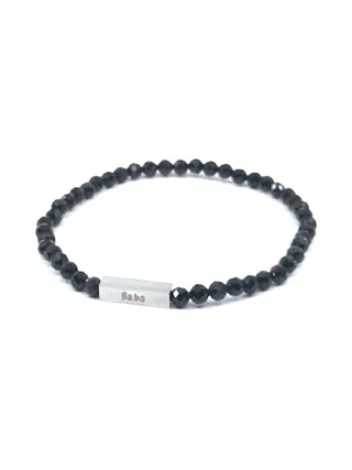 Bracelet Mirabeau noir - pierres naturelles 5