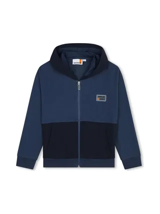 Sweat Zippé Bleu Garçon Timberland Cardigan 1