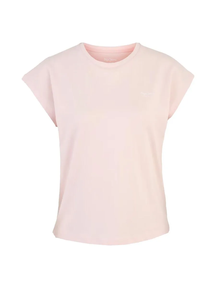 T-Shirt Rose Clair Femme Pepe jeans PL506037 3