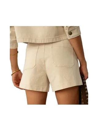 Short Beige Femme Oraije Victorinette 2