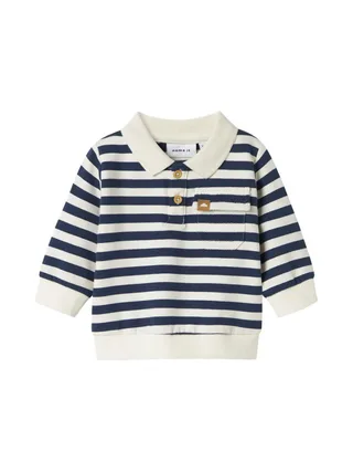 Polo Blanc/Marine Garçon Name it Nilsen 1