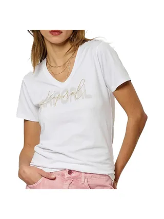 T-shirt Blanc Femme Kaporal VASICE 1