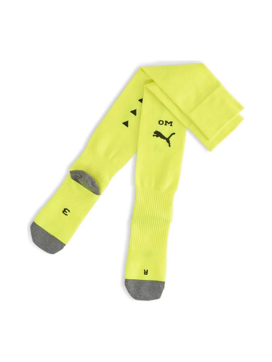 X1 Paire de Chaussette Jaune Puma Homme/Ado Team Om Stacked 1