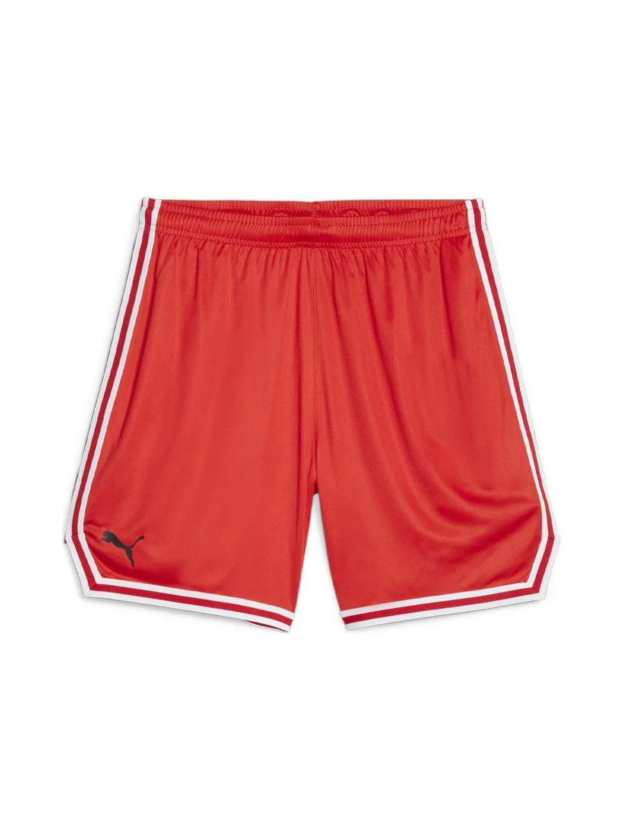 Short de Basketball Rouge Homme Puma Hoops Team Game Short 1