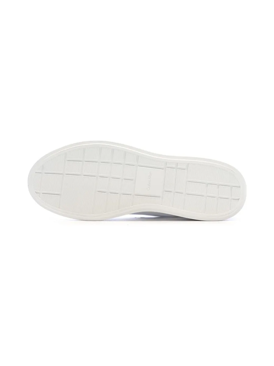 Baskets Blanches/Taupes Homme Calvin Klein Jeans Low Prof 6