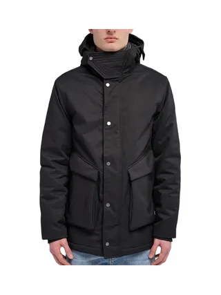 Parka Noir Homme Teddy Smith Donald 1