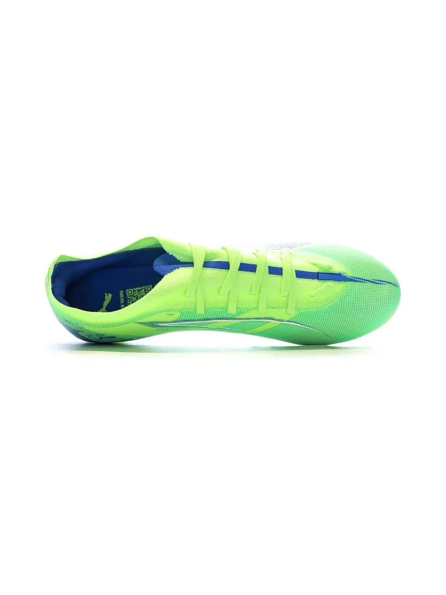 Chaussures de Foot Vertes Homme Puma Ultra 5 Match FG/AG 5