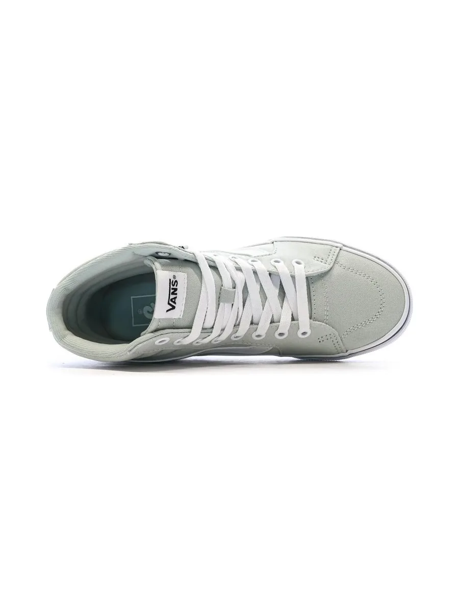 Baskets Vertes d'eau Femme Vans Filmore 5