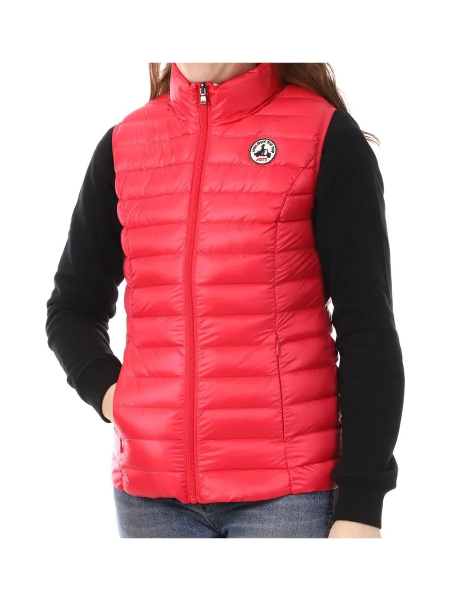 Doudoune Sans Manche Rose Fuchsia Femme Jott Seda 2