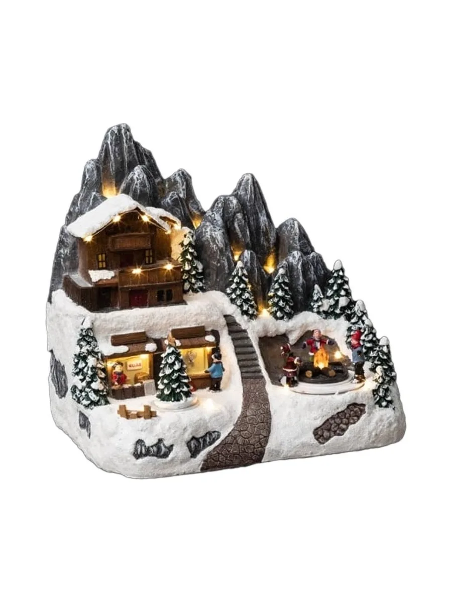 Refuge D'altitude de Noel illuminer Atmosphera EVIN 143392 2