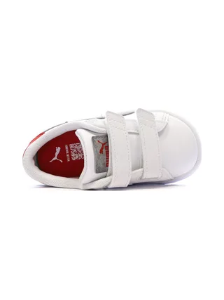 Baskets Blanc Garçon Puma Smash 3.0 Mid 9 4