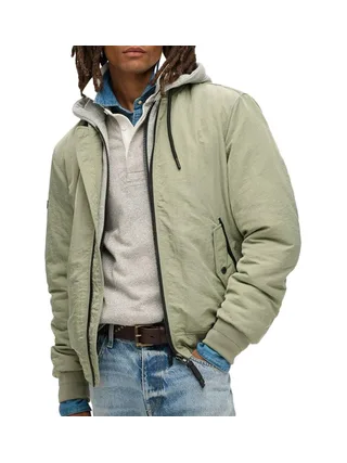 Veste Verte Homme Superdry Hooded 1