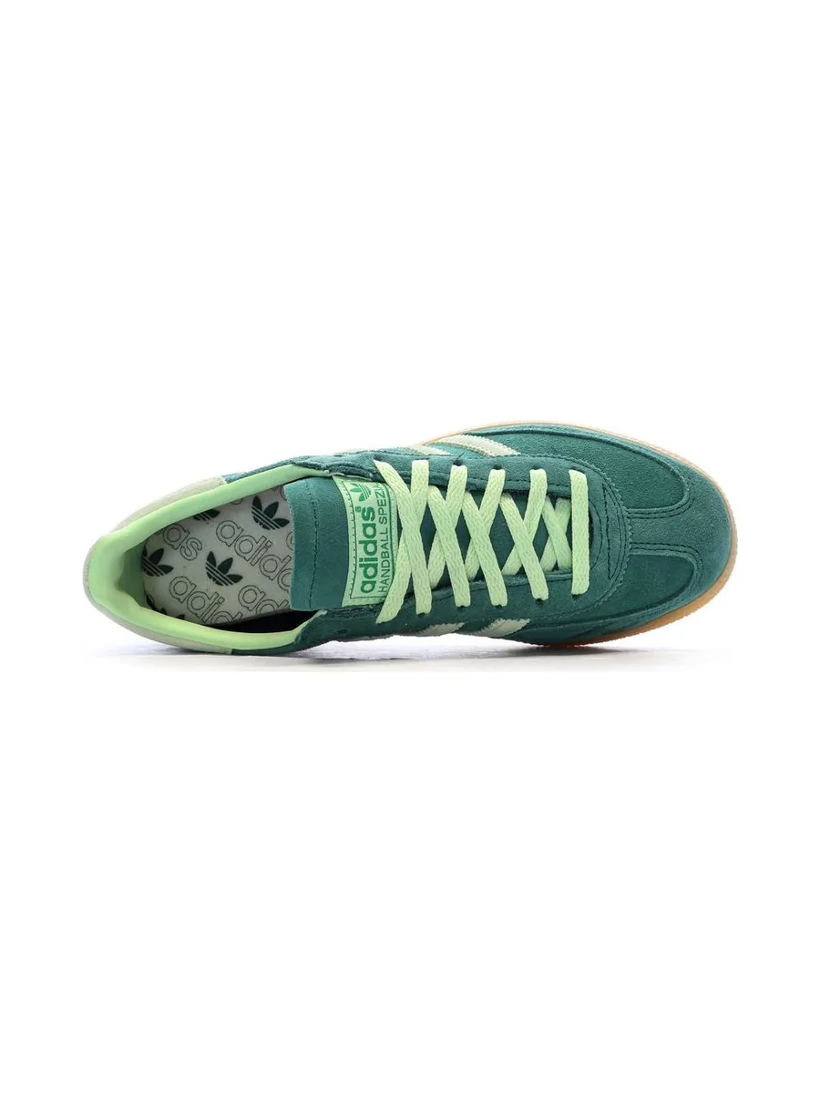 Baskets Spezial Verte Femme Adidas Handball 5
