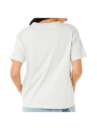 T-Shirt Gris Chiné Femme Rip Curl Neon Isles 2