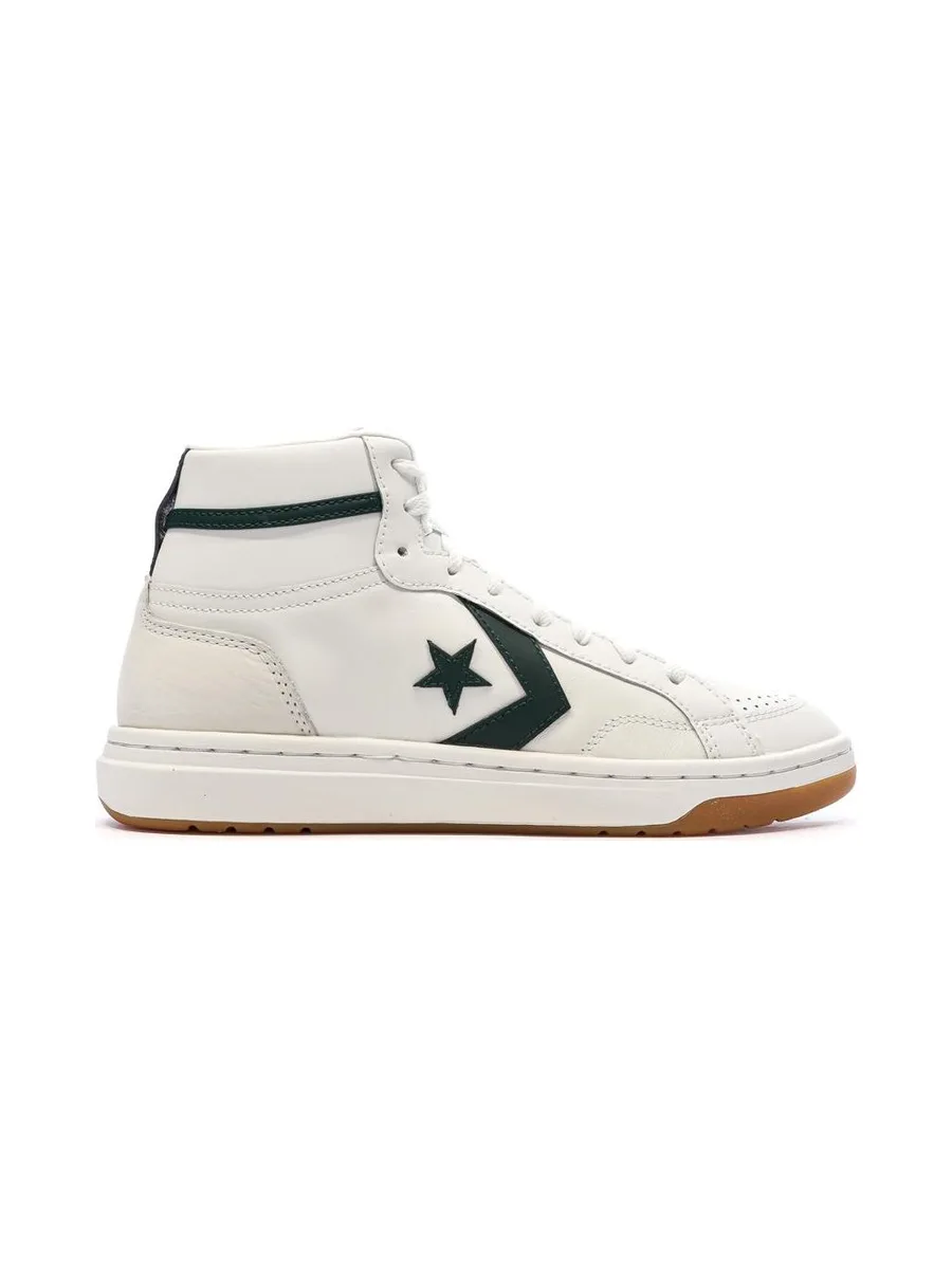 Baskets Blanc/Vert Homme Converse Pro Blaze 3