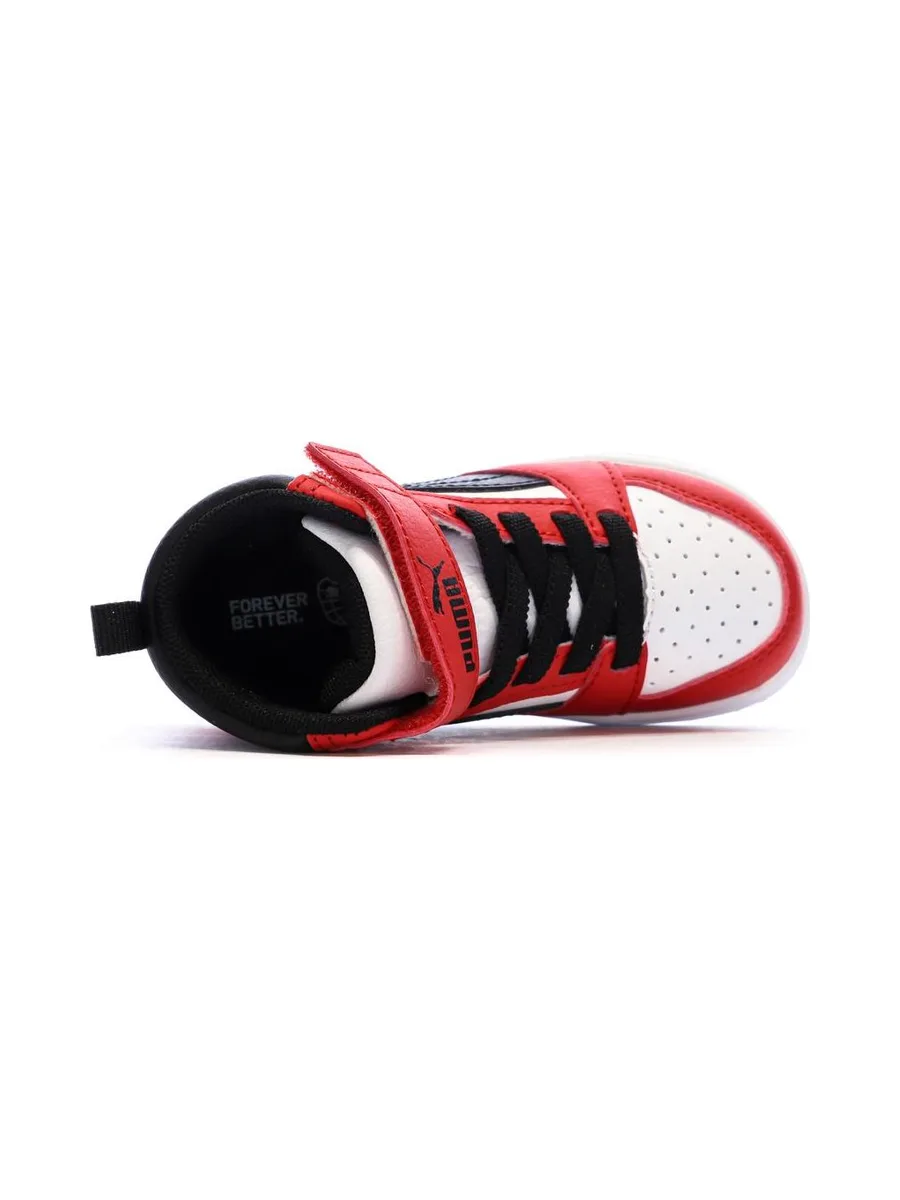 Baskets Rouges/Noires/Blanches Garçon Puma 5
