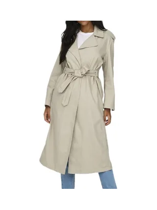 Manteau Beige Femme Only Manila Washed 1