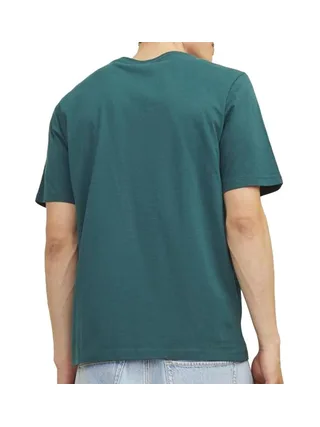 T-Shirt Bleu Homme Jack & Jones Whtiley 2