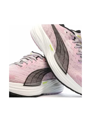 Chaussures de running Noires/Oranges Femme Puma Deviate Nitro 2 7