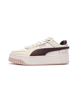 Chaussures Beige/Bordeaux Femme Puma Carina Street VTG 1