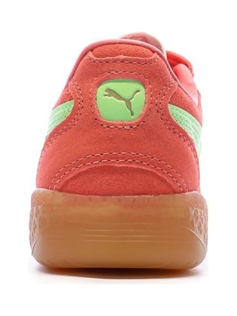 Baskets Oranges/Vertes Femme Puma Palermo Moda Xtra 3