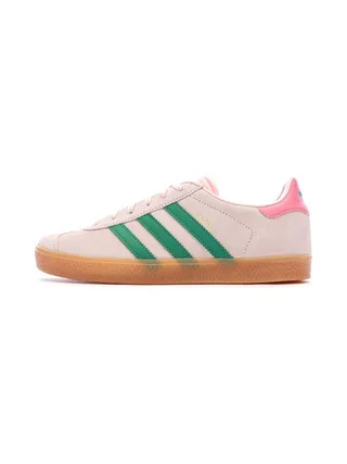 Baskets Rose/Vert Adidas Gazelle 1