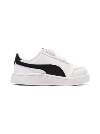 Baskets Blanc/Noir Garçon Puma Shuffle 2