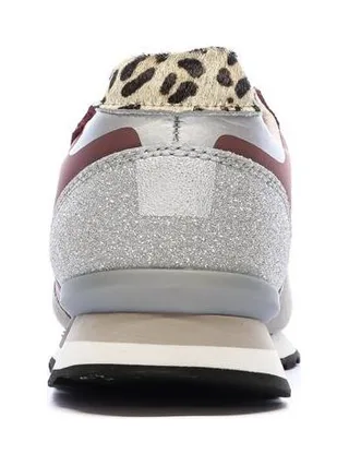 Baskets Bordeaux/Gris Femme Pepe jeans Marlon 3